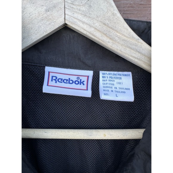 Vintage 90s Unisex Reebok Windbreaker Jacket Size Large - Picture 5 of 5